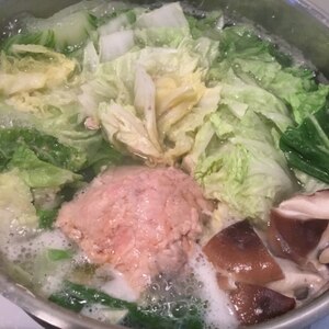 卓上でグツグツしないアンコウの水炊き【鍋100】